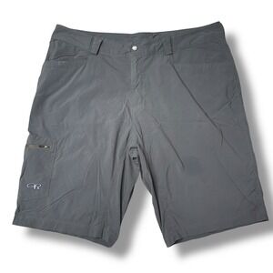 Outdoor Research Ferrosi Shorts Mens 36 Gray Excellent Hiking Technical Cargo